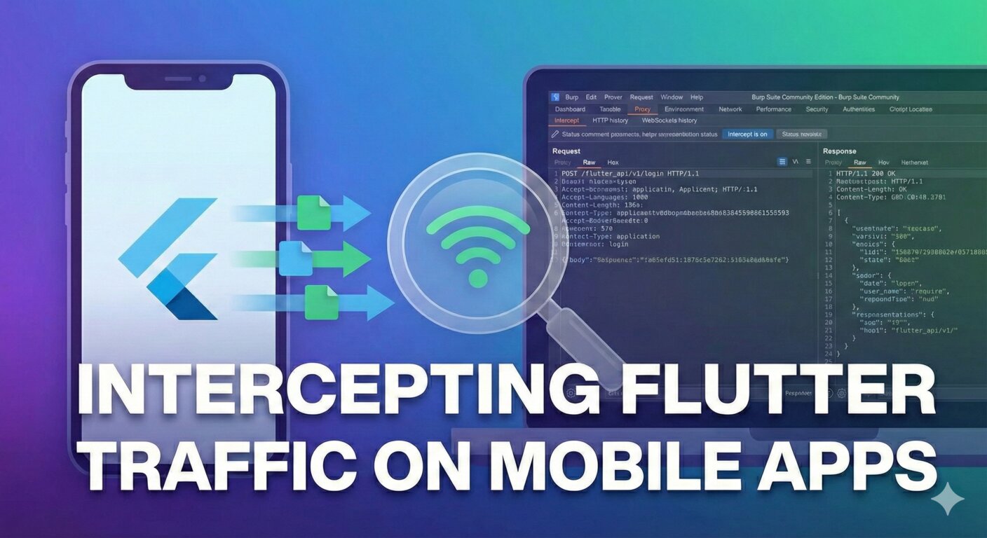 Intercepting Flutter Traffic on Mobile Applications