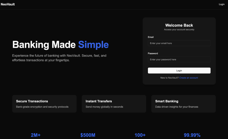 Featured image of post HTB NeoBank Writeup